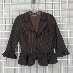 Retired Studio Inventory From Sony Production Vintage Louis Verdad Stripe Blazer